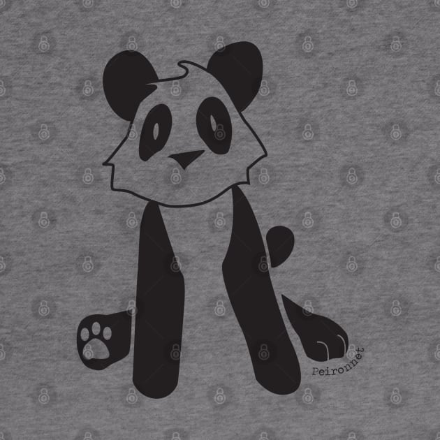 Minimalist Panda by CloudWalkerDesigns